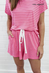 Pink Red Stripe