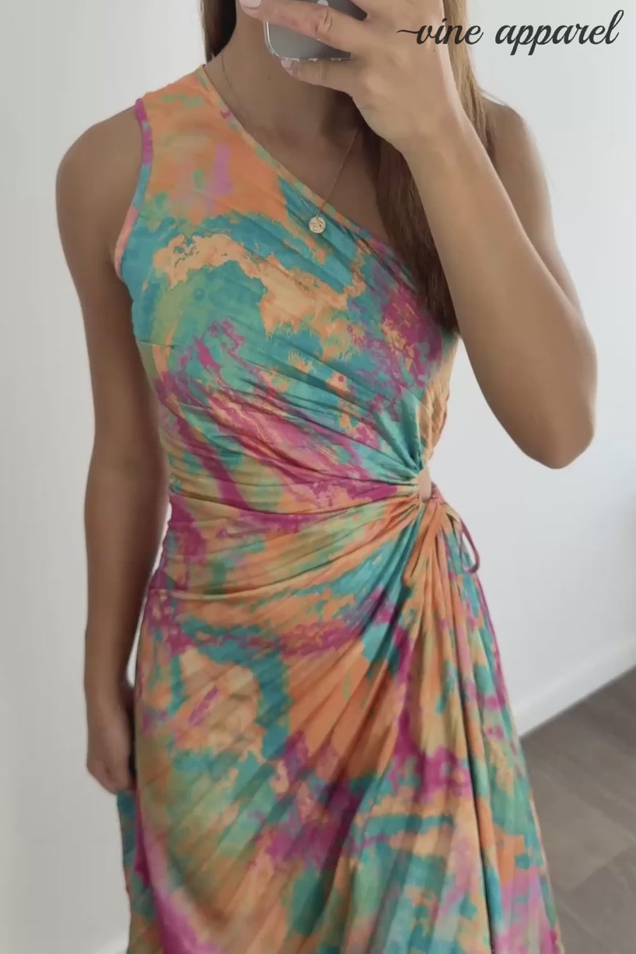 Teal Multi Floral