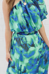 Green Blue Watercolour