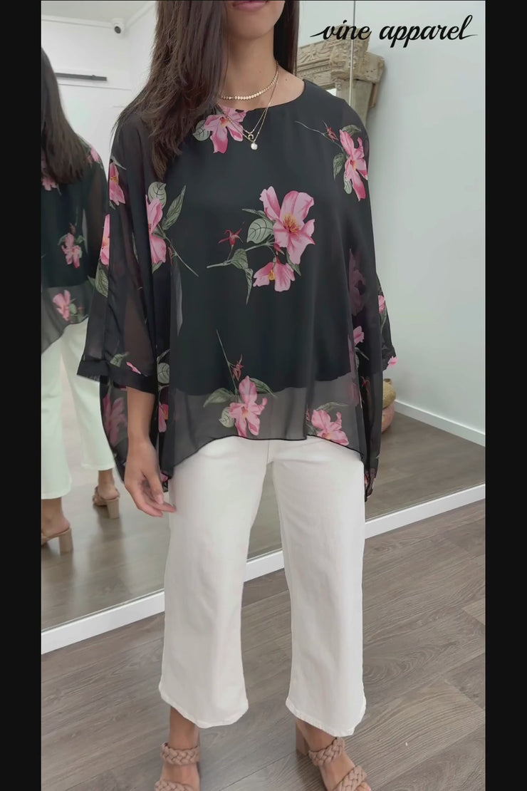Black Floral