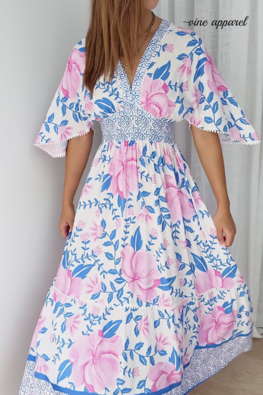 Blossom Blue Print