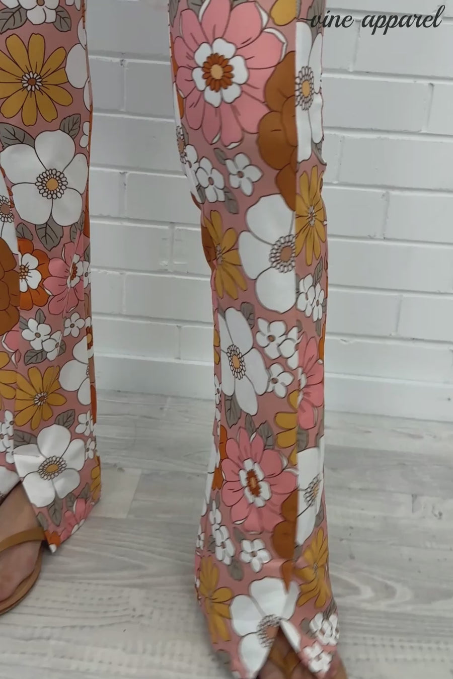 Orange Floral