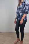 Navy Floral