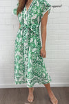 Green White Tile