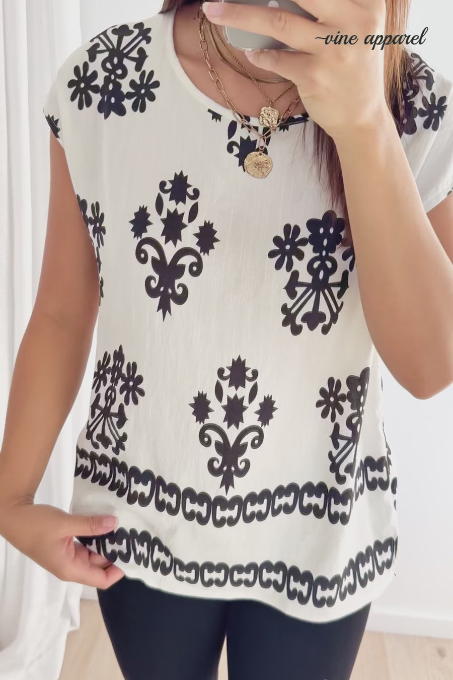 Cream Black