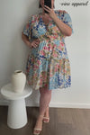 Blue Pink Floral