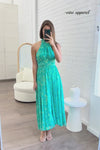 Blue Turquoise Floral