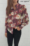 Burgundy Floral