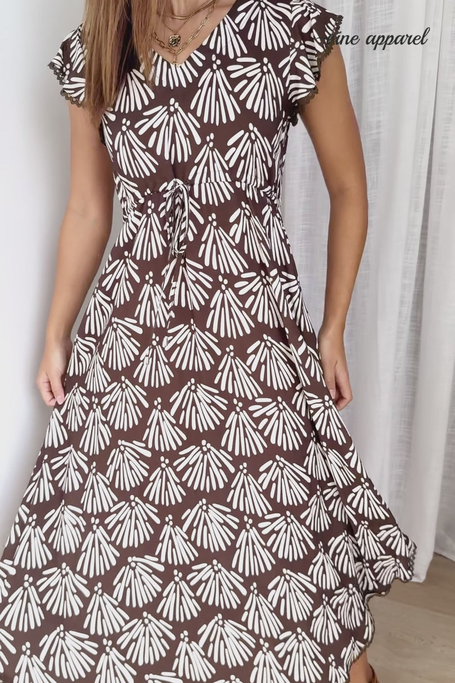 Chocolate Abstract Leaf