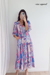Blue Pink Patchwork