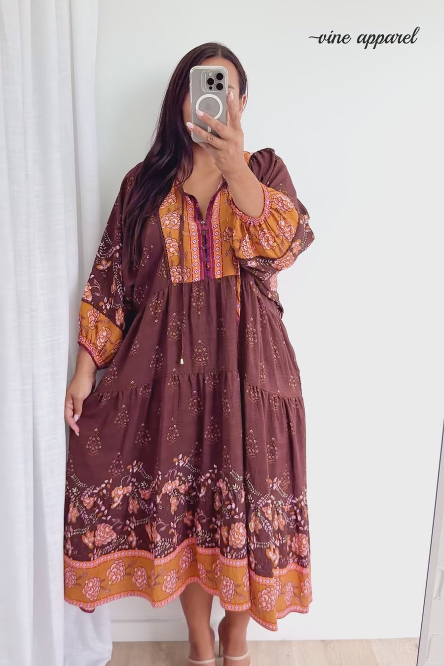 Chocolate Pink Print