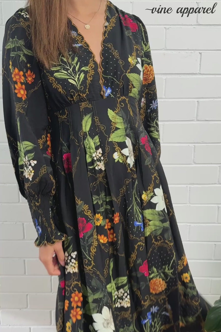 Black Floral