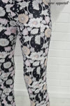 Black White Floral