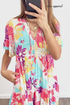 Hot Pink Multi Tropic