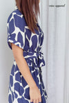 Navy Print
