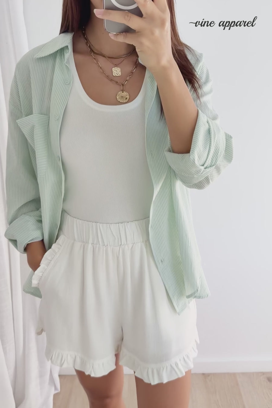 Mint Stripe