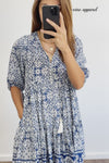Blue White