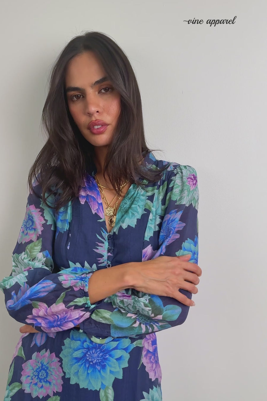 Blue Floral