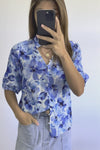 Blue Watercolour Floral