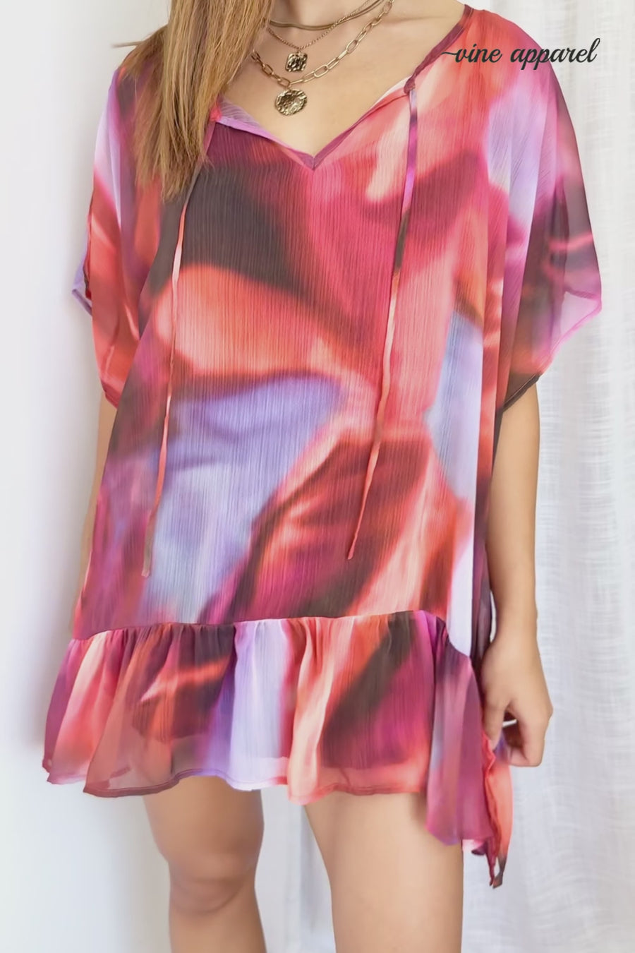 Burnt Orange Watercolour