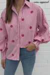 Berry Pink Stripe