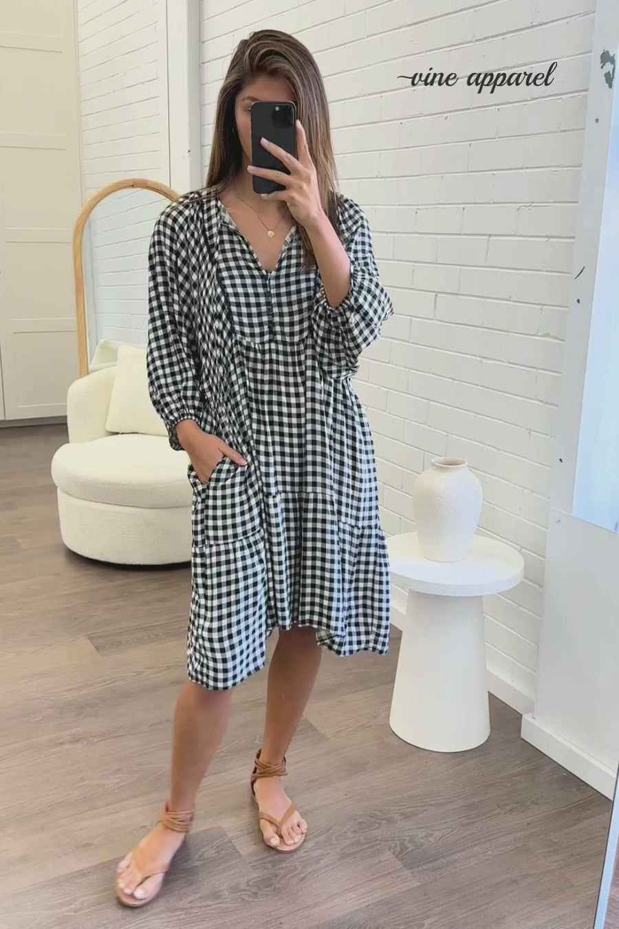 Black Gingham