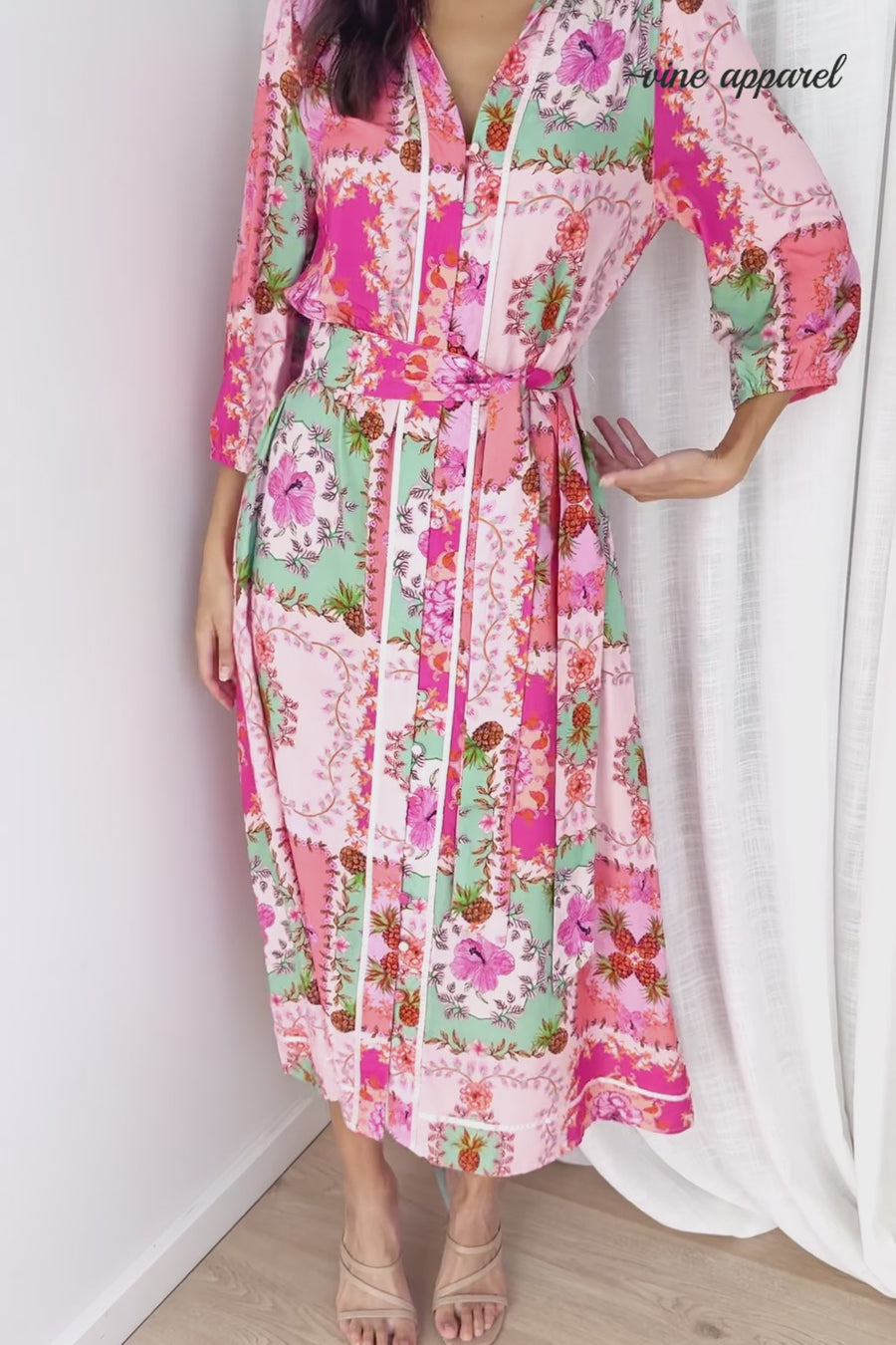Pink Floral Patchwork