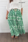 Green White Tile