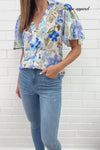 Blue Multi Floral