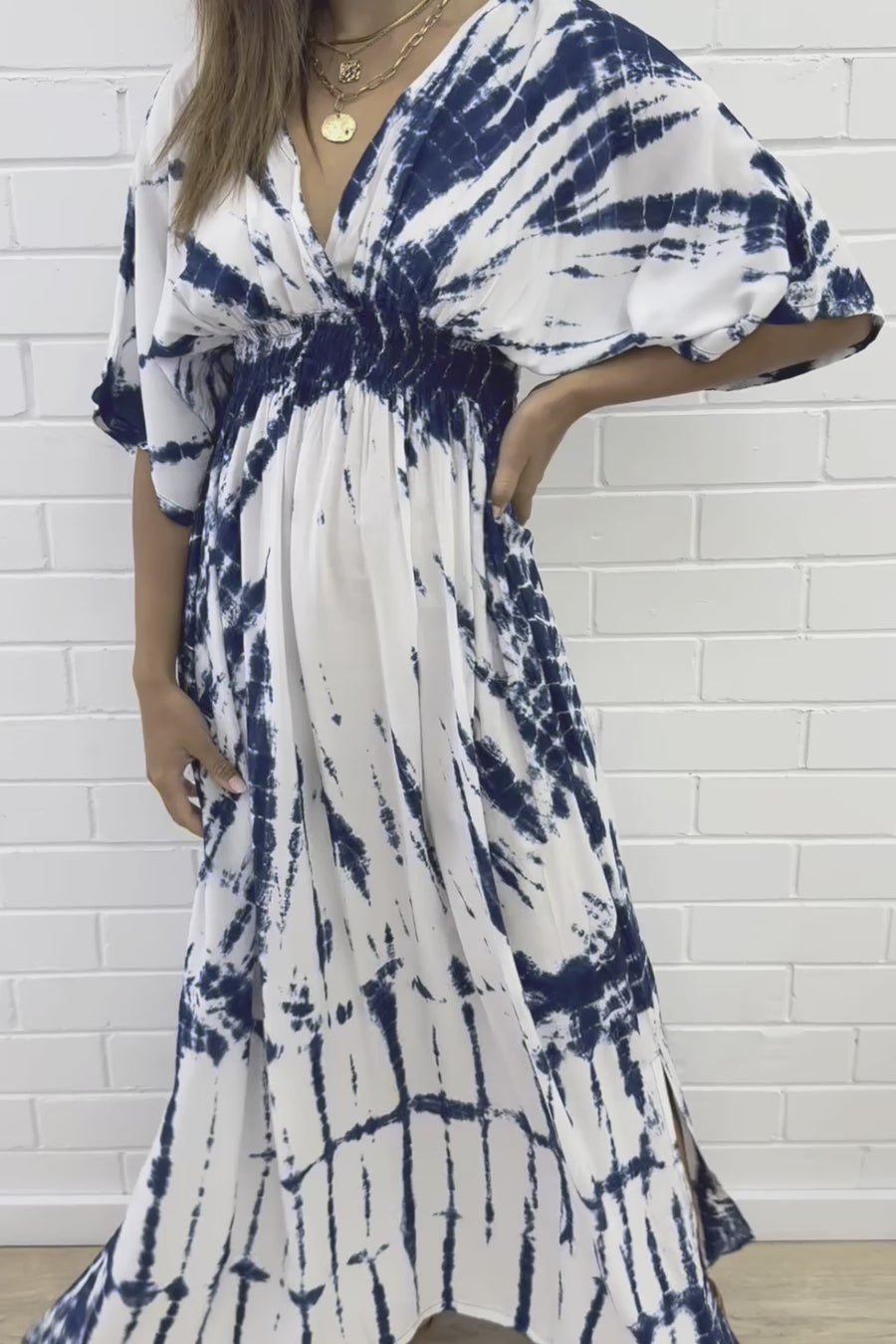 Navy White