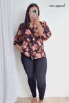 Black Blush Floral