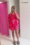 Red Crush Tie Dye