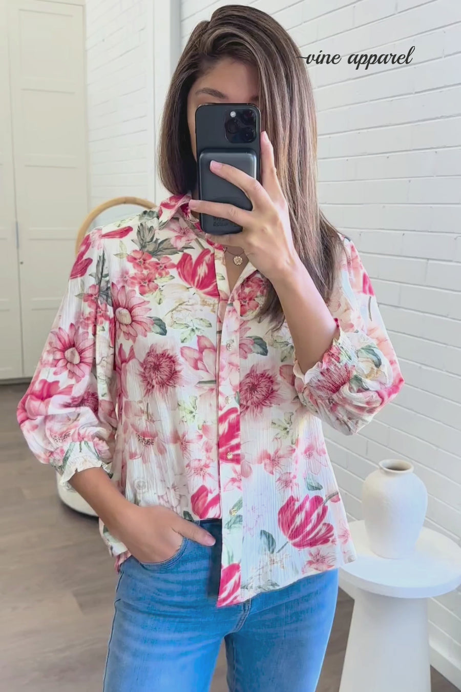 Cream Blush Floral
