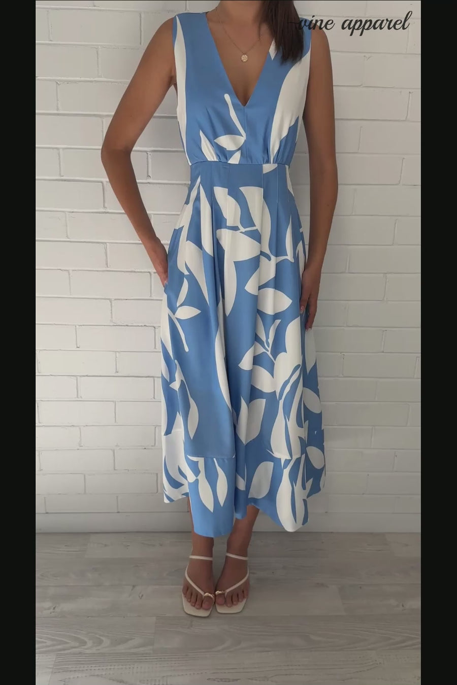 Blue White