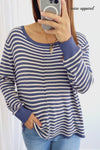 Blue White Stripe