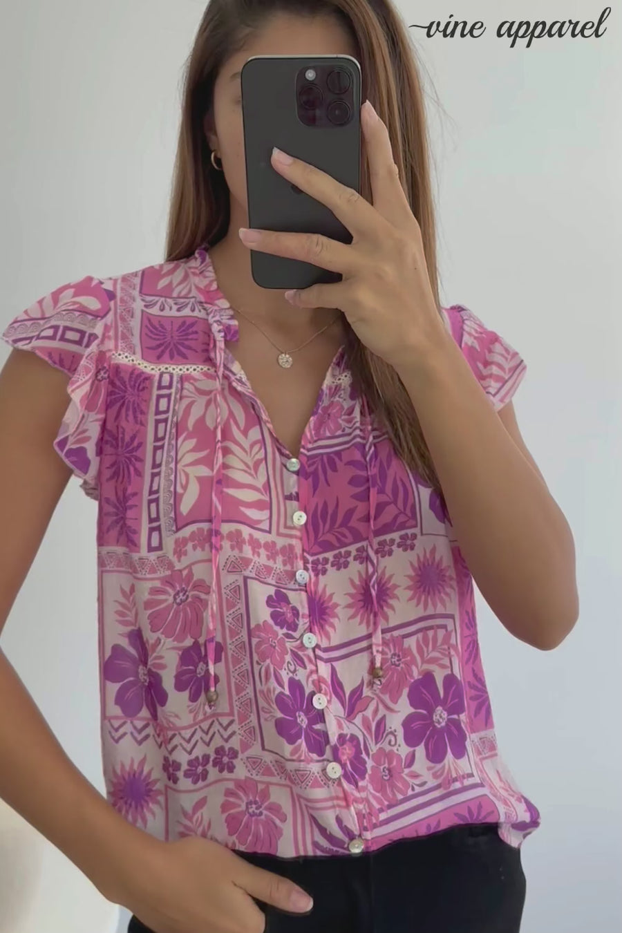 Pink Purple Palms
