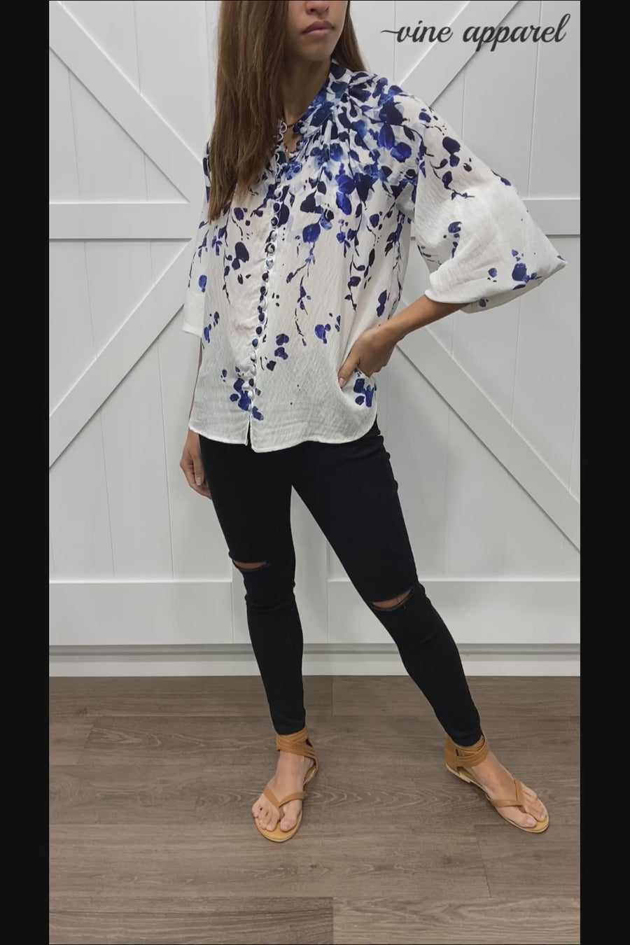 Blue Floral