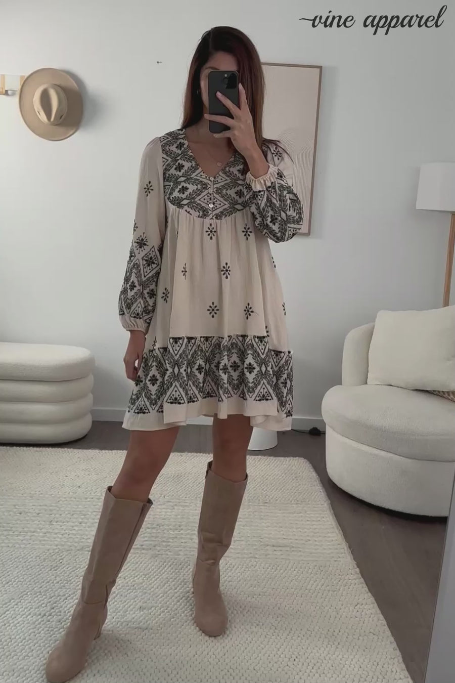 Cream Black