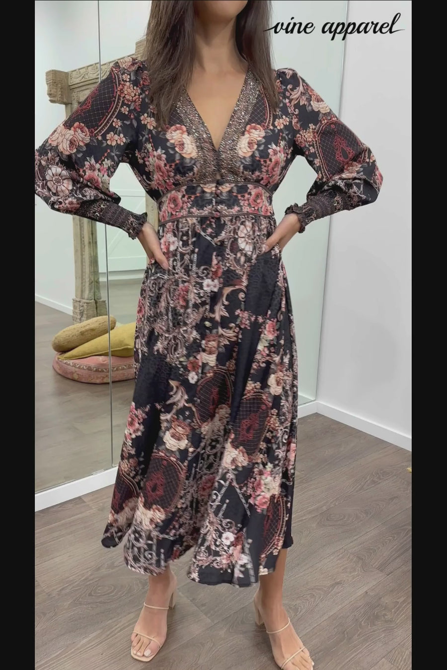 Black Floral