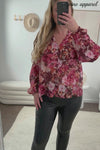 Burgundy Floral
