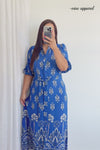 Ava Dress - Blue Boho