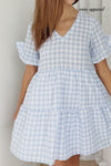 Pale Blue Gingham