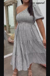 Grey White Stripe