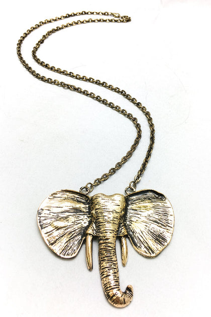 Elephant Necklace – Vine Apparel