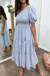 Blue White Stripe