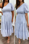Blue White Stripe