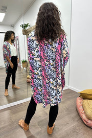 Pink Rainbow Leopard