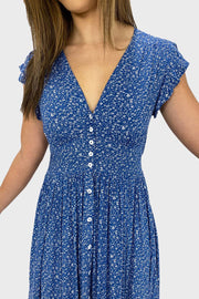 Blue Ditsy Floral