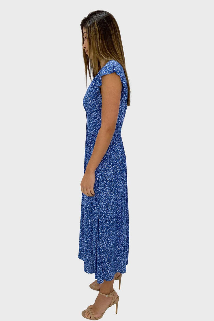 Blue Ditsy Floral