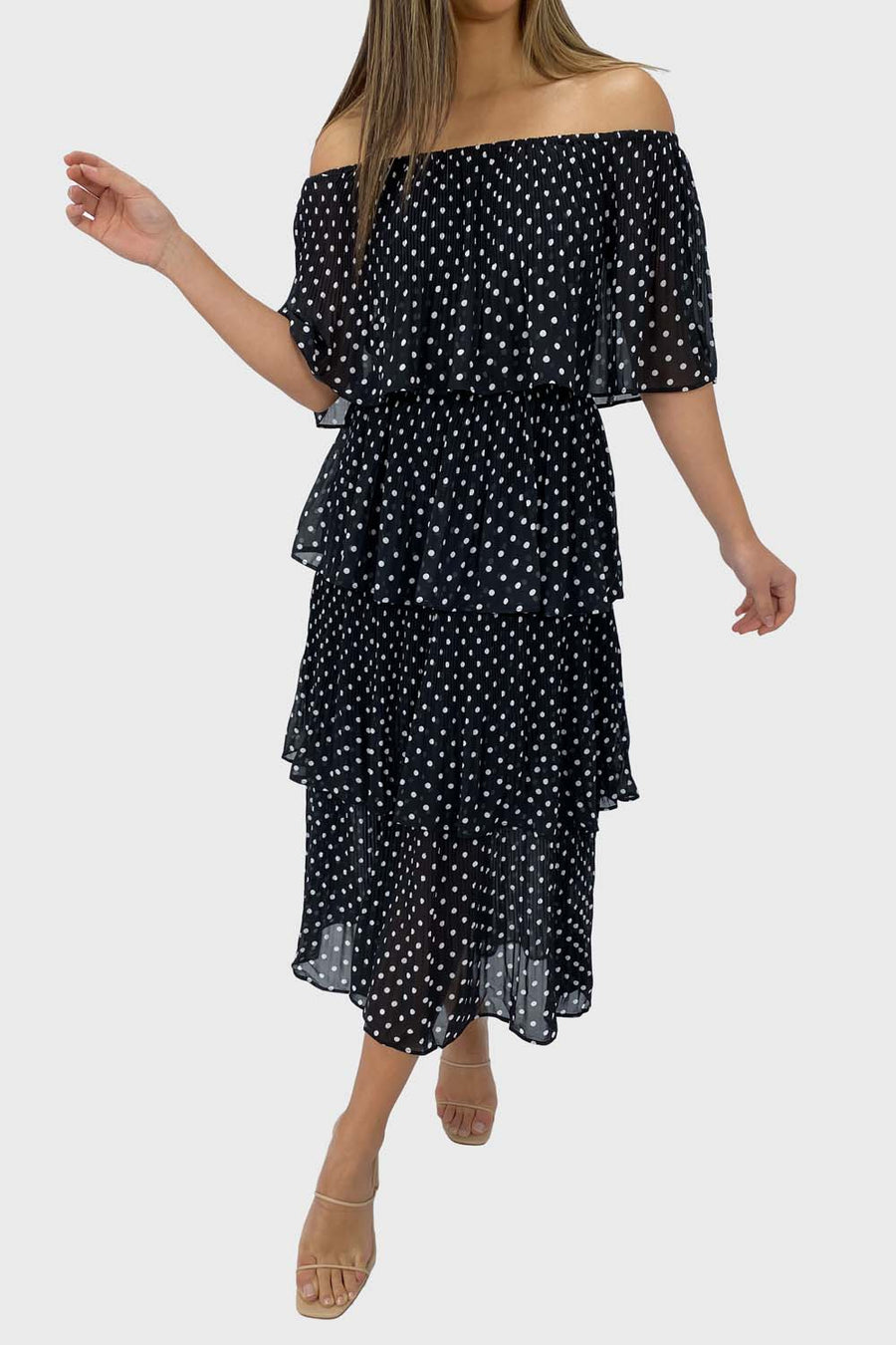 Black Polka Dot
